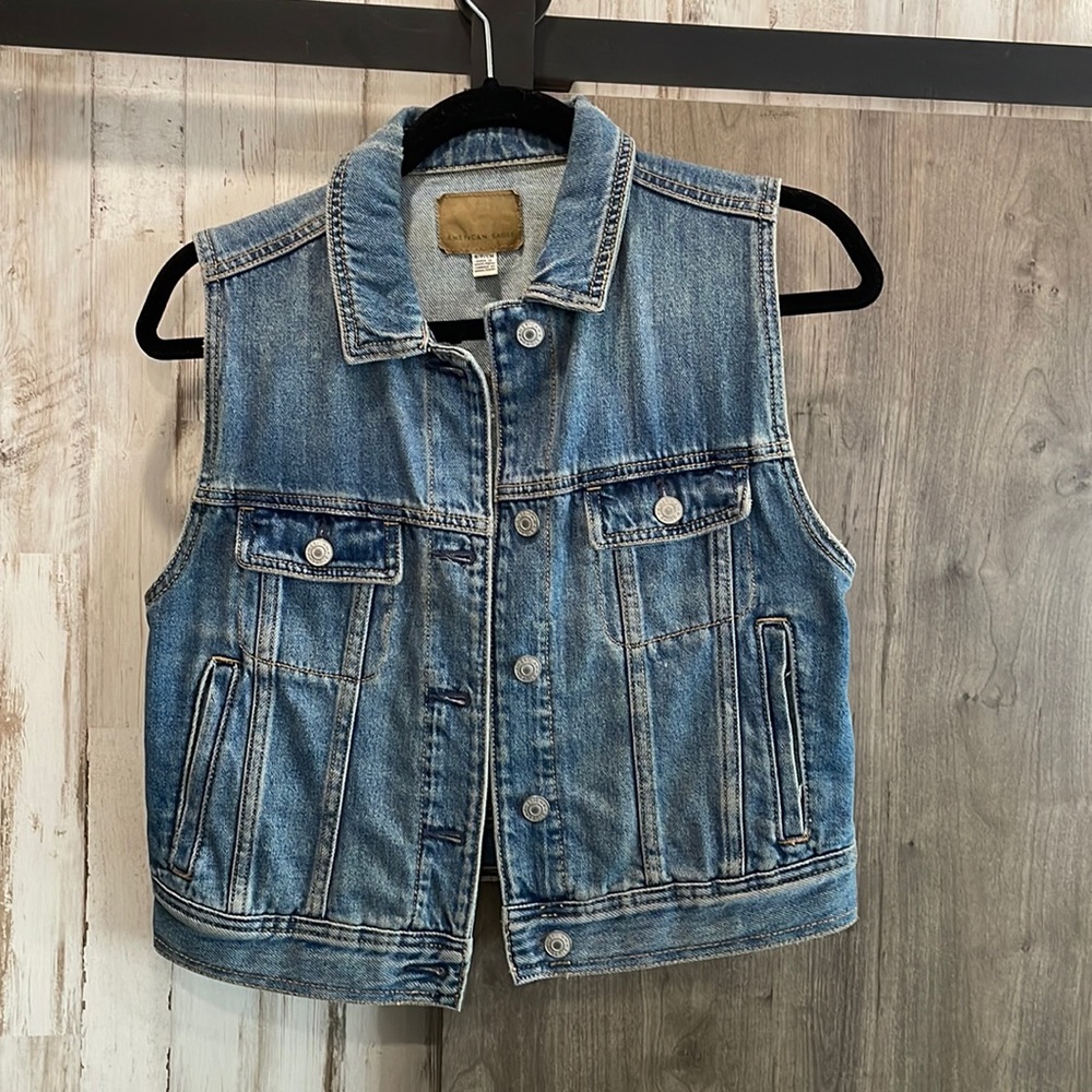 American Eagle Jean Vest 🤘🏼